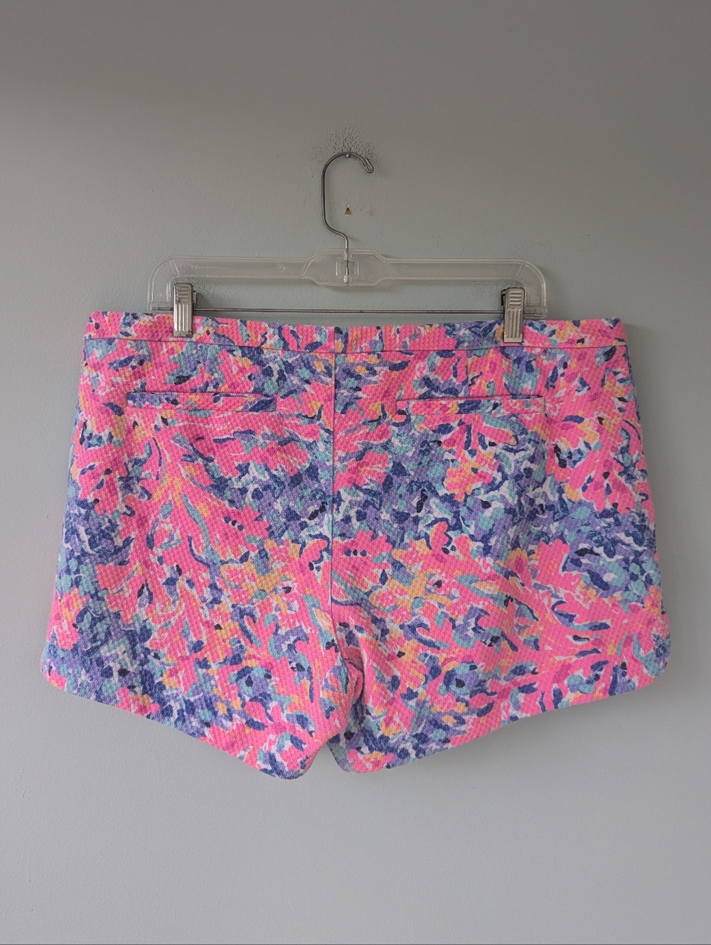 Lilly Pulitzer Women's Adie Colorful Textured Casual Shorts - Picture 8 of 9